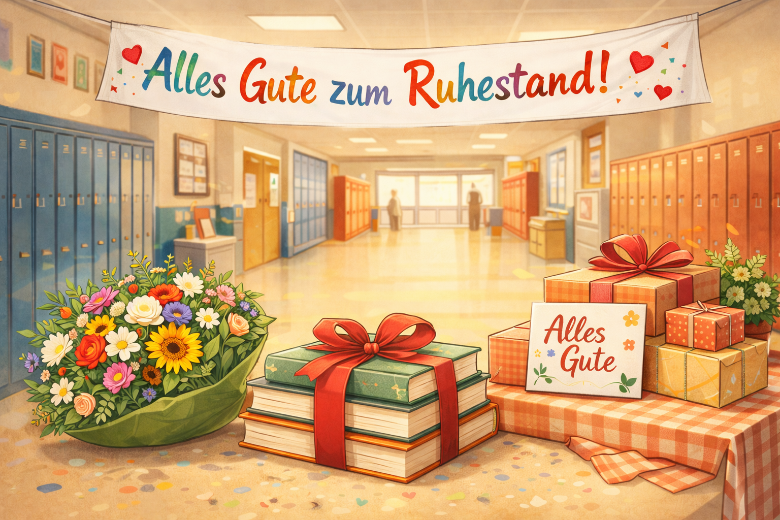 Mehr über den Artikel erfahren Spuren, die bleiben – ein Abschied in den Ruhestand